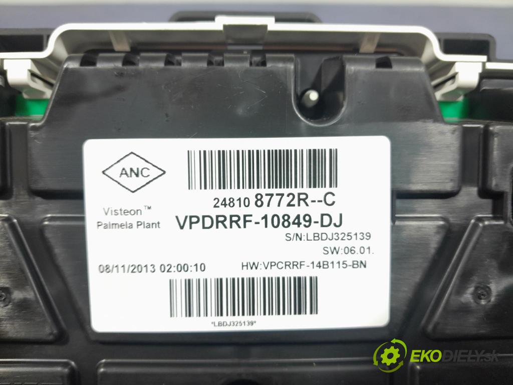 Renault Captur 2014 prístrojovka/ budíky 248108772R