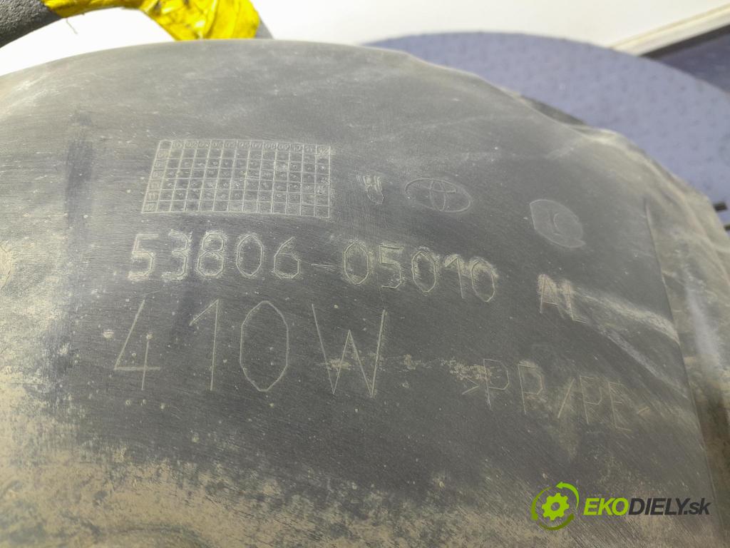 Toyota Avensis 2011 Blatník: Plastové: Predné 53806-05010