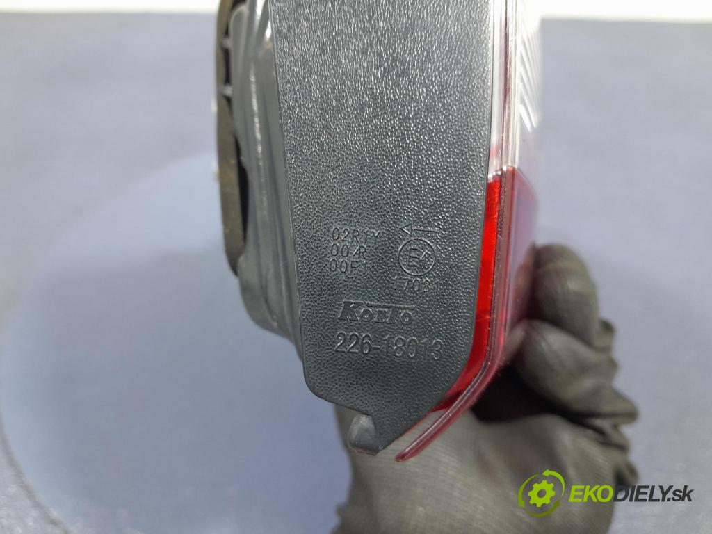 Nissan Qashqai 2017 svetlo / reflektor zad ľavá Vnútri: 265554EA5C
