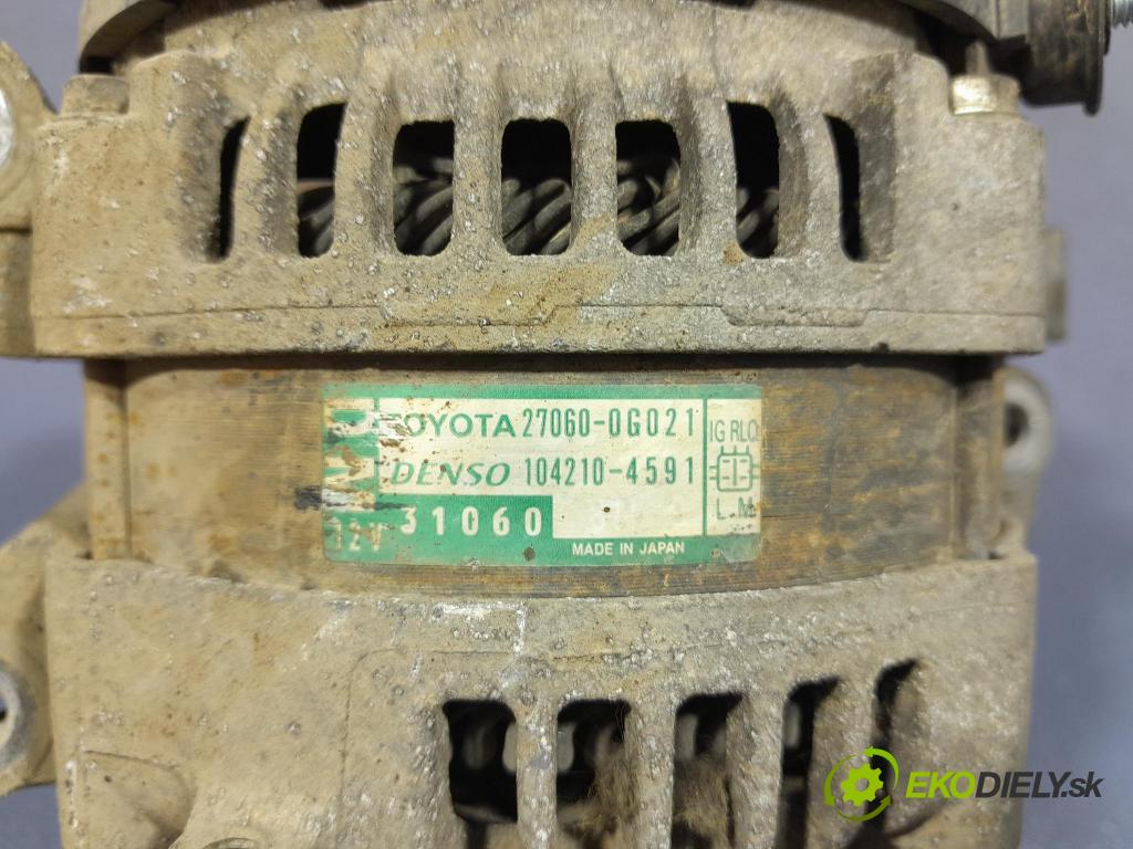 Toyota Avensis 2011 Alternator 27060-0G021
