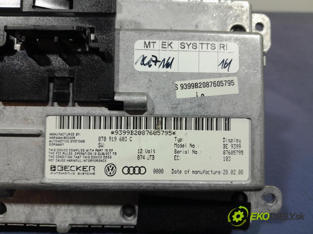 Audi A6 2008 Zobrazit: Rádio: / GPS 8T0919603C