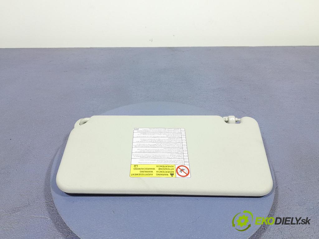 Suzuki Swift 2012 kryt slnečná clona