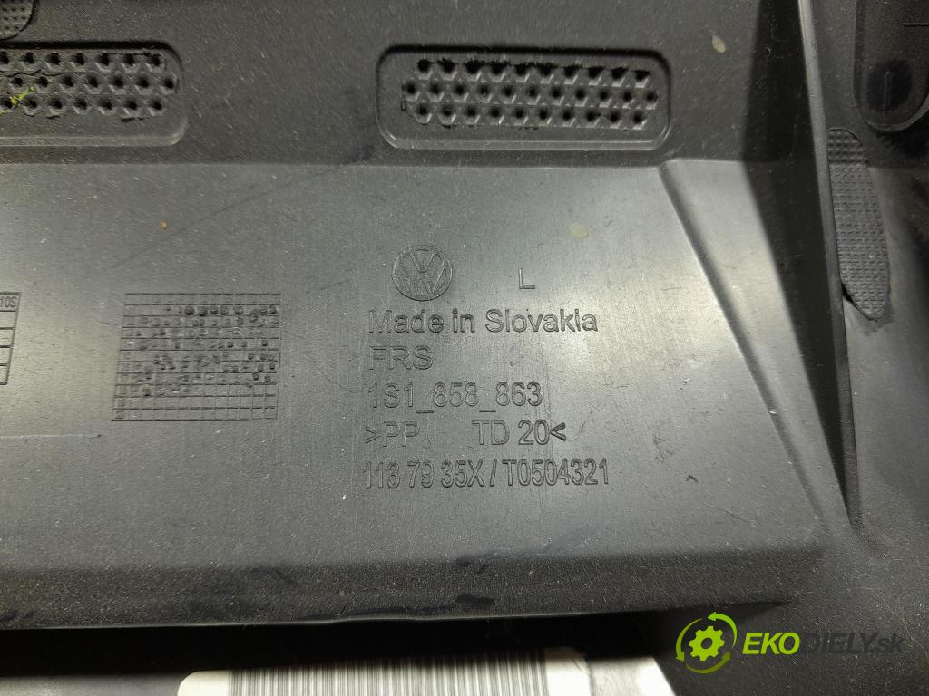 Skoda Citigo 2018 kryt Plast: Interiéry: 1S1858365A