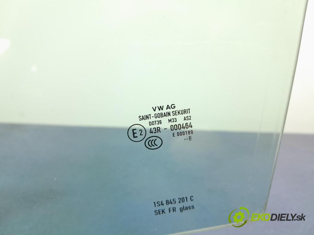 Skoda Citigo 2018 sklo dvere Predné ľavá 1S4845201C