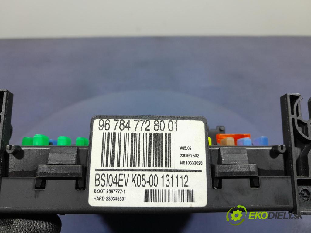 Peugeot 308 2012 skrinka Poistky: 9678477280