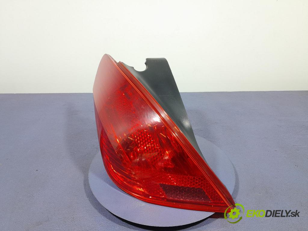 Peugeot 308 2013 svetlo / reflektor zad ľavá Vonkajsia: 9680425780