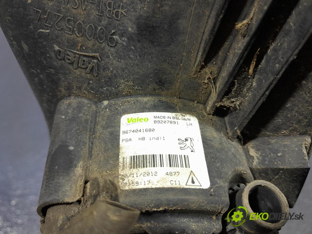 Peugeot 308 2012 Halogen Levý: 9674041680