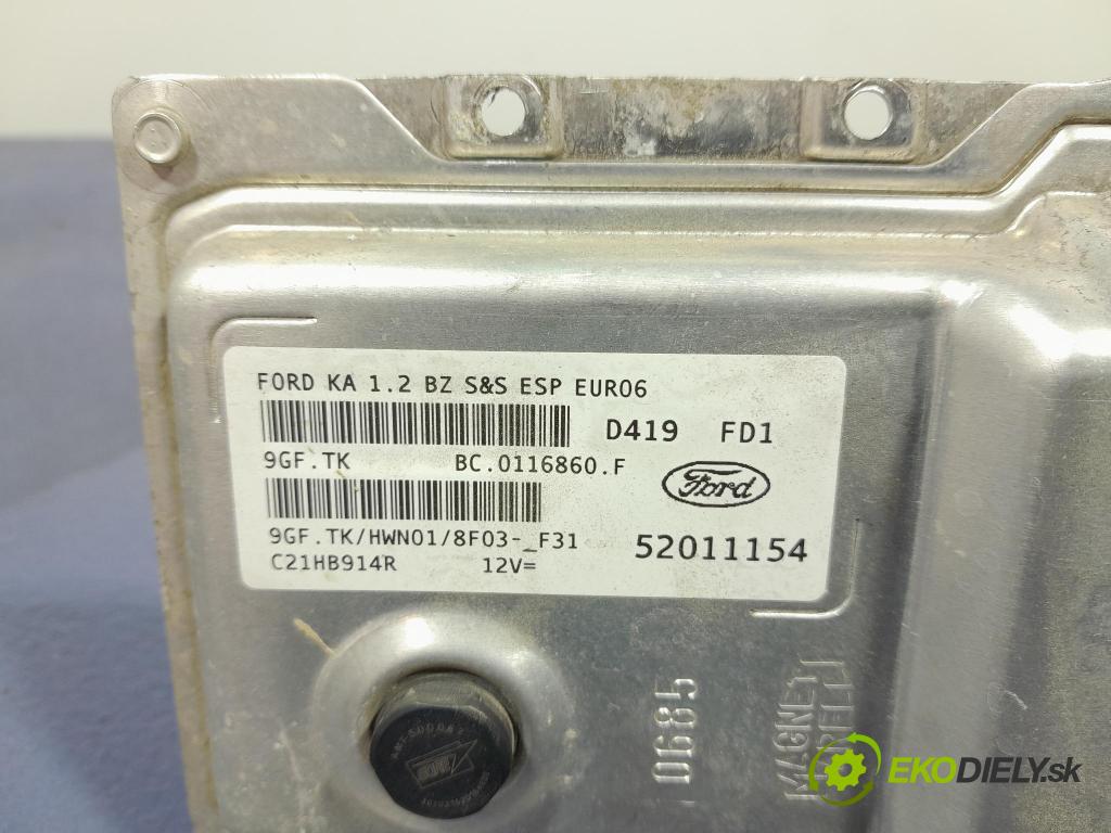 Ford Ka 2015 riadiaca jednotka Motor: 52011154