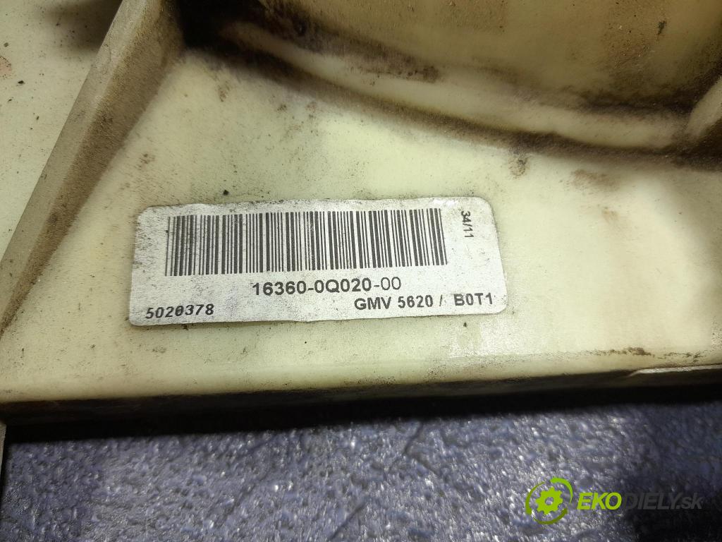 Toyota Aygo 2011 Ventilátor Chladič: 16360-0Q020-00