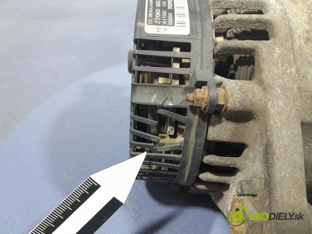 Toyota Aygo 2011 Alternator 27060-0Q130