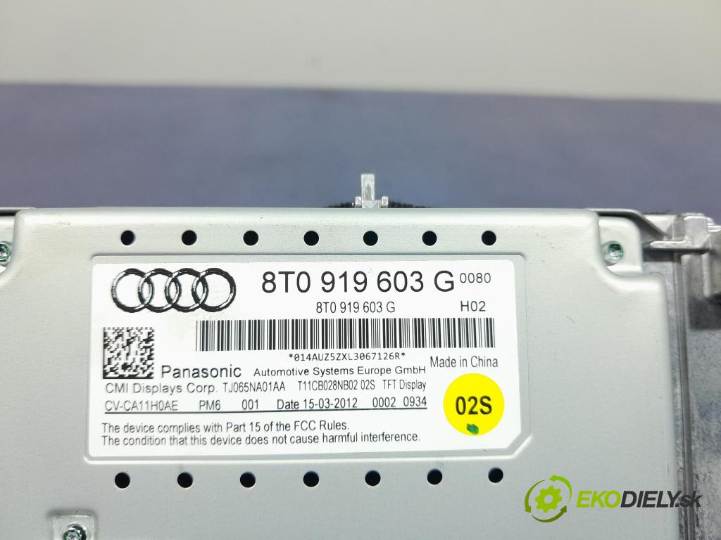 Audi A4 2012 Zobrazit: Rádio: / GPS 8T0919603G