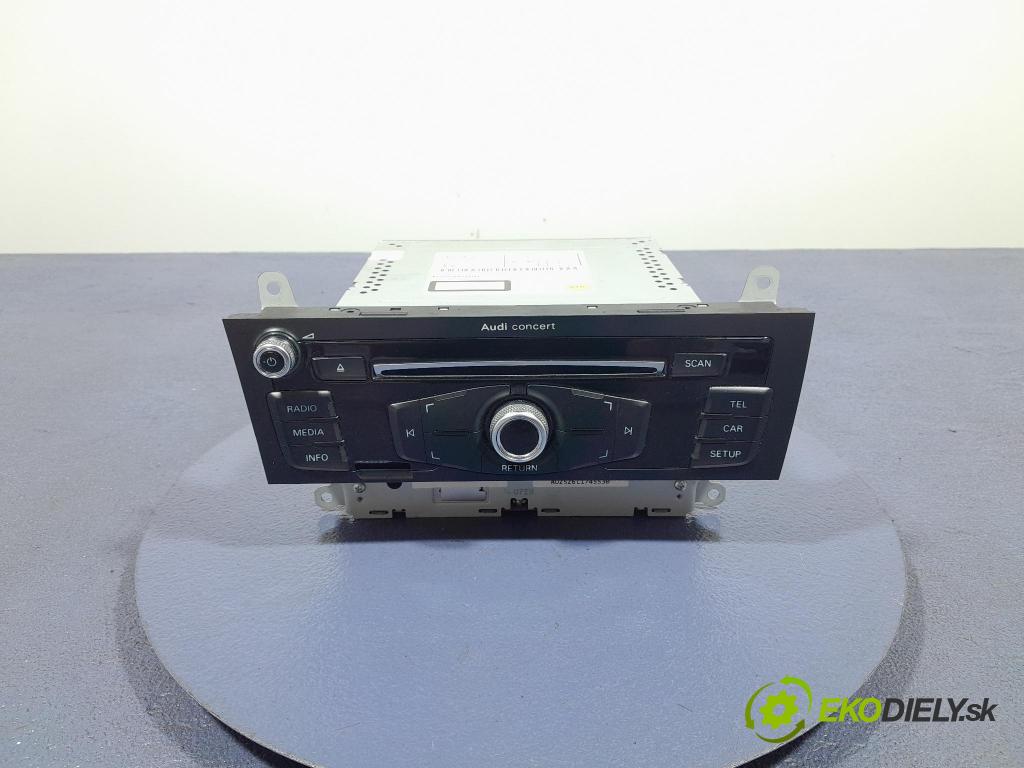 Audi A4 2012 Radio I Navigácia: 8R1035186F