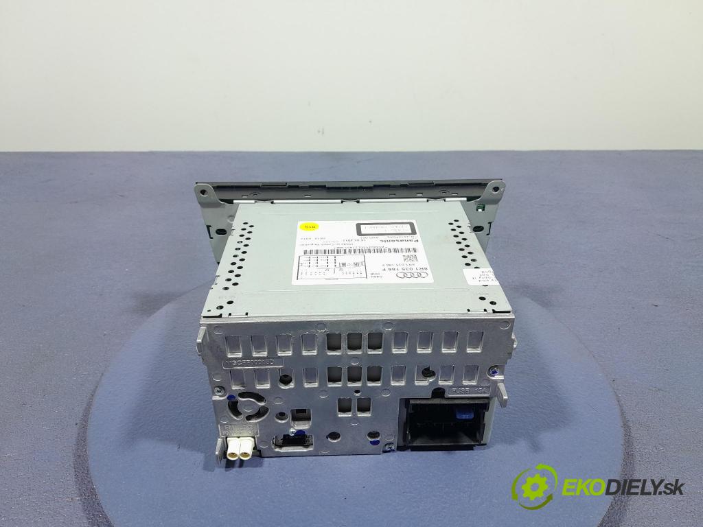 Audi A4 2012 Radio I Navigácia: 8R1035186F