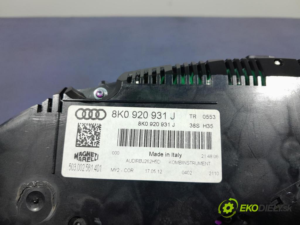 Audi A4 2012 prístrojovka/ budíky 8K0920931J