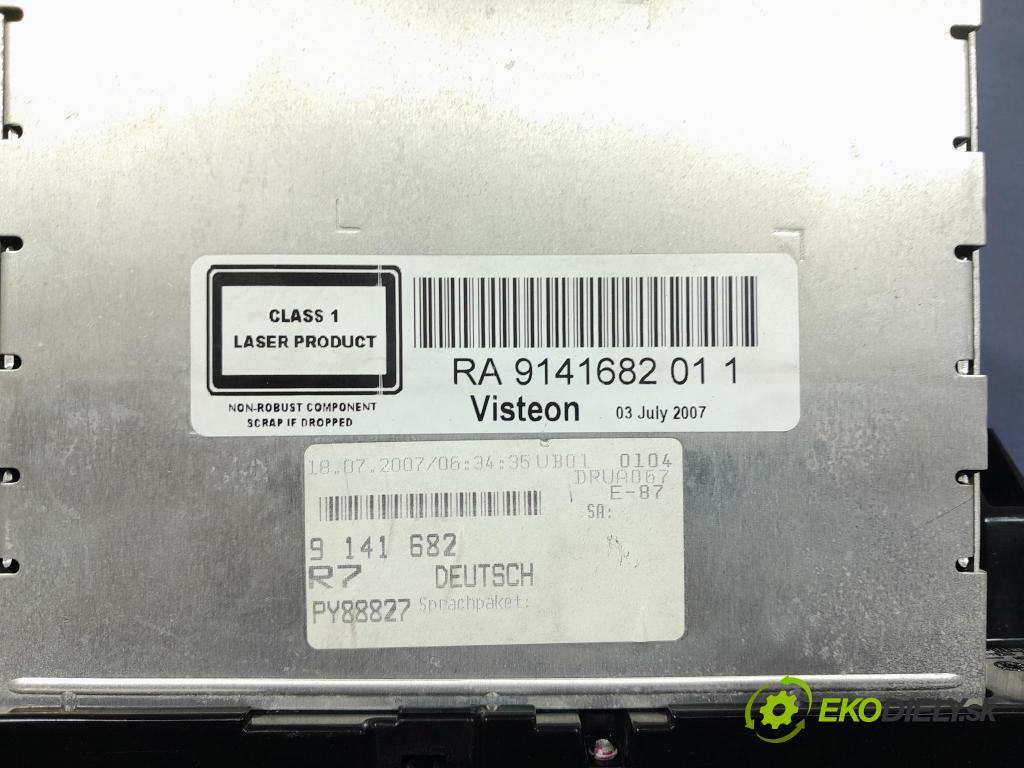 Bmw Seria 1 2007 Radio I Navigácia: 9141682