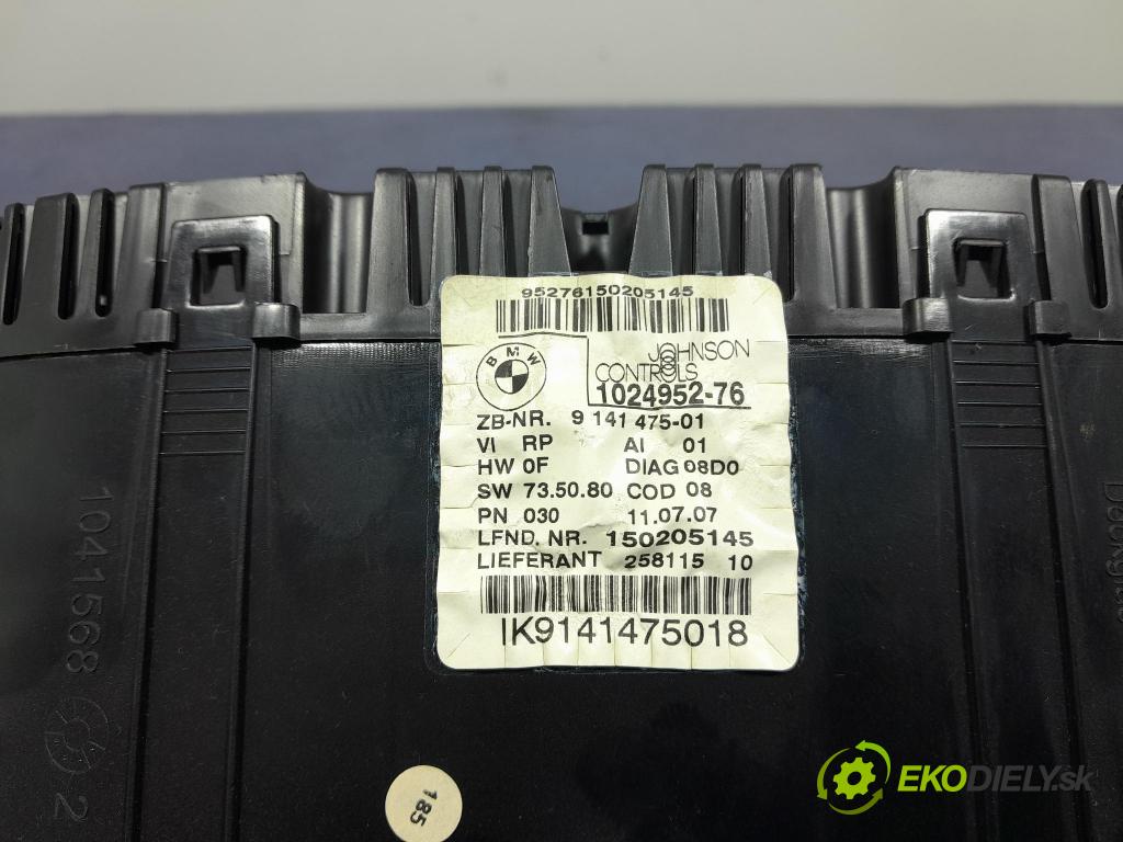 Bmw Seria 1 2007 prístrojovka/ budíky 9141475