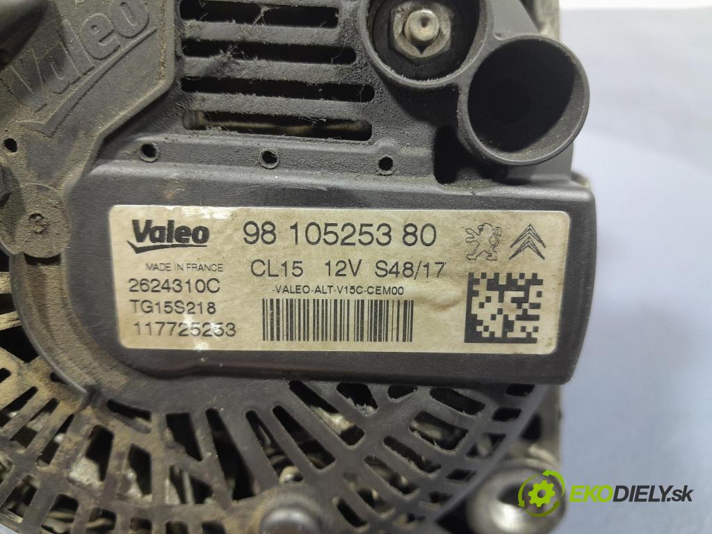 Peugeot Partner 2018 Alternator 9810525380