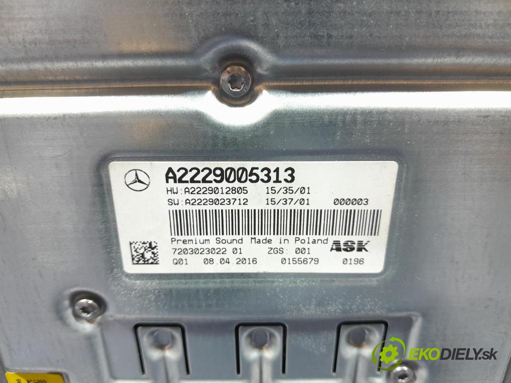 Mercedes Glc-klasa 2016 Zesilovač: A2229005313