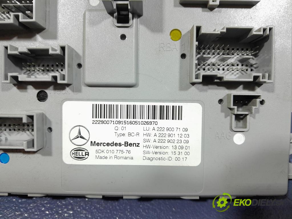 Mercedes Glc-klasa 2016 riadiaca jednotka Komfortu A2229007109
