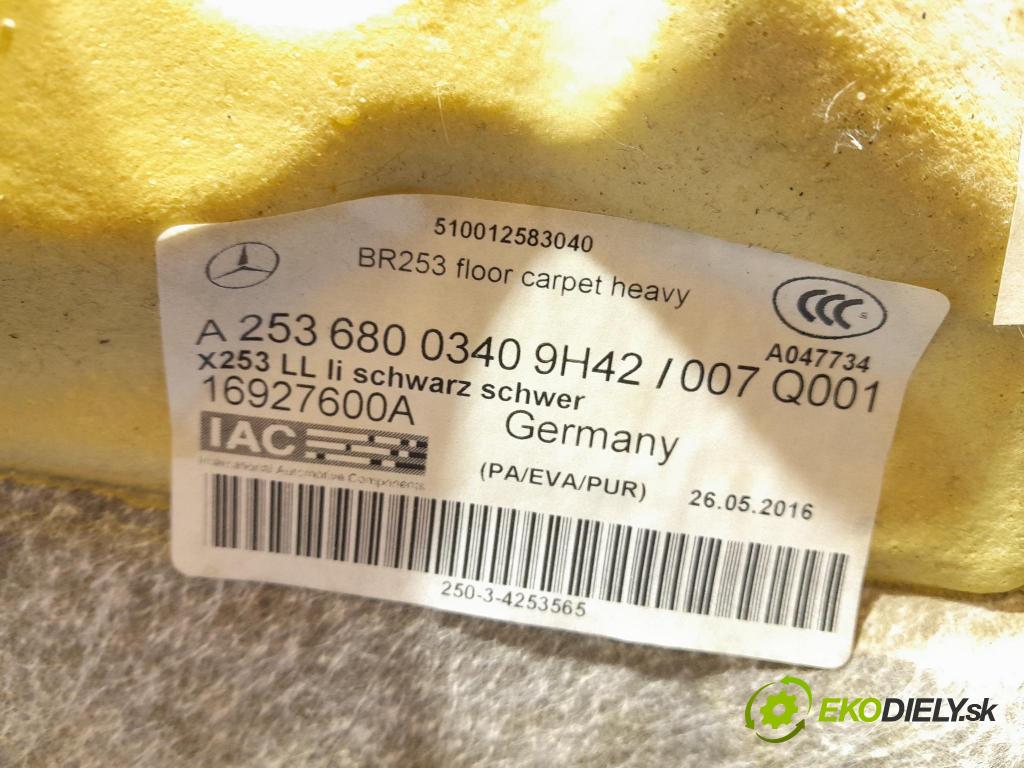Mercedes Glc-klasa 2016 koberec do auta A2536800340