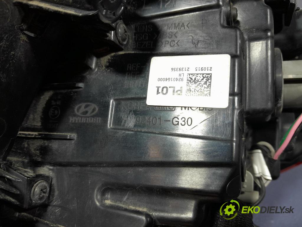 Hyundai I30 2021 svetlo / reflektor zad ľavá Vonkajsia: 92401-G30