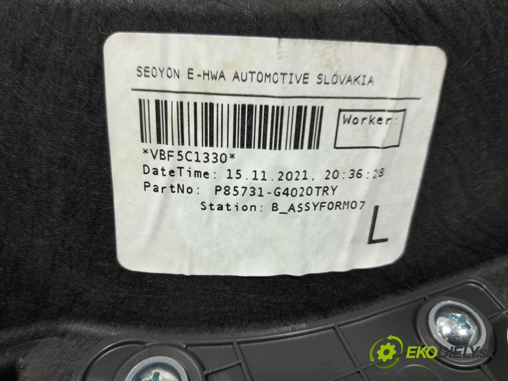 Hyundai I30 2021 Čalounictví: kufra: 85731-G4020
