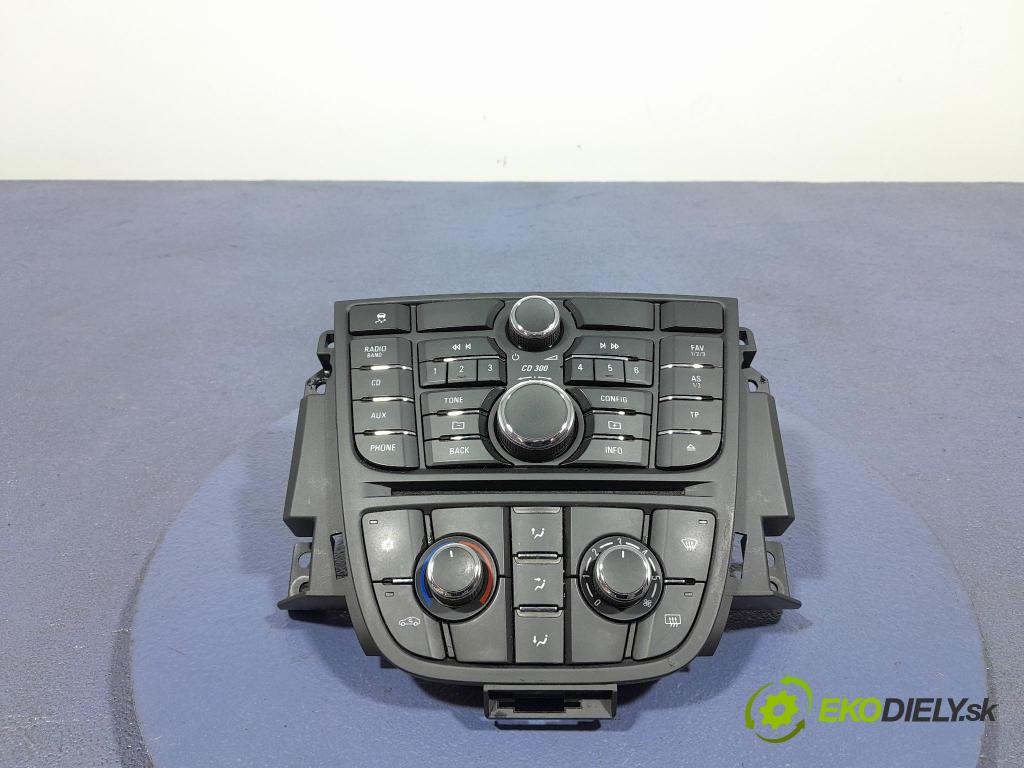 Opel Astra 2013 prepínač Rádio: Navigacia: 13360090