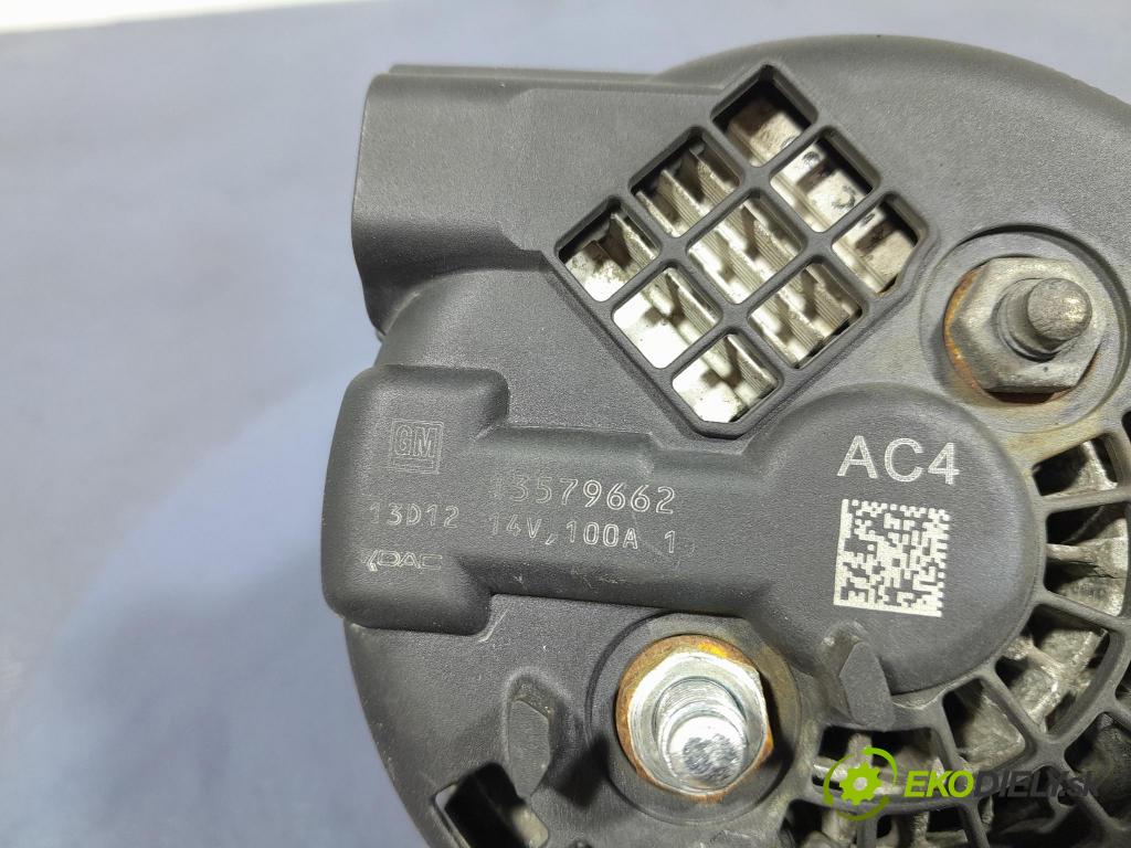 Opel Astra 2013 Alternator 13579662