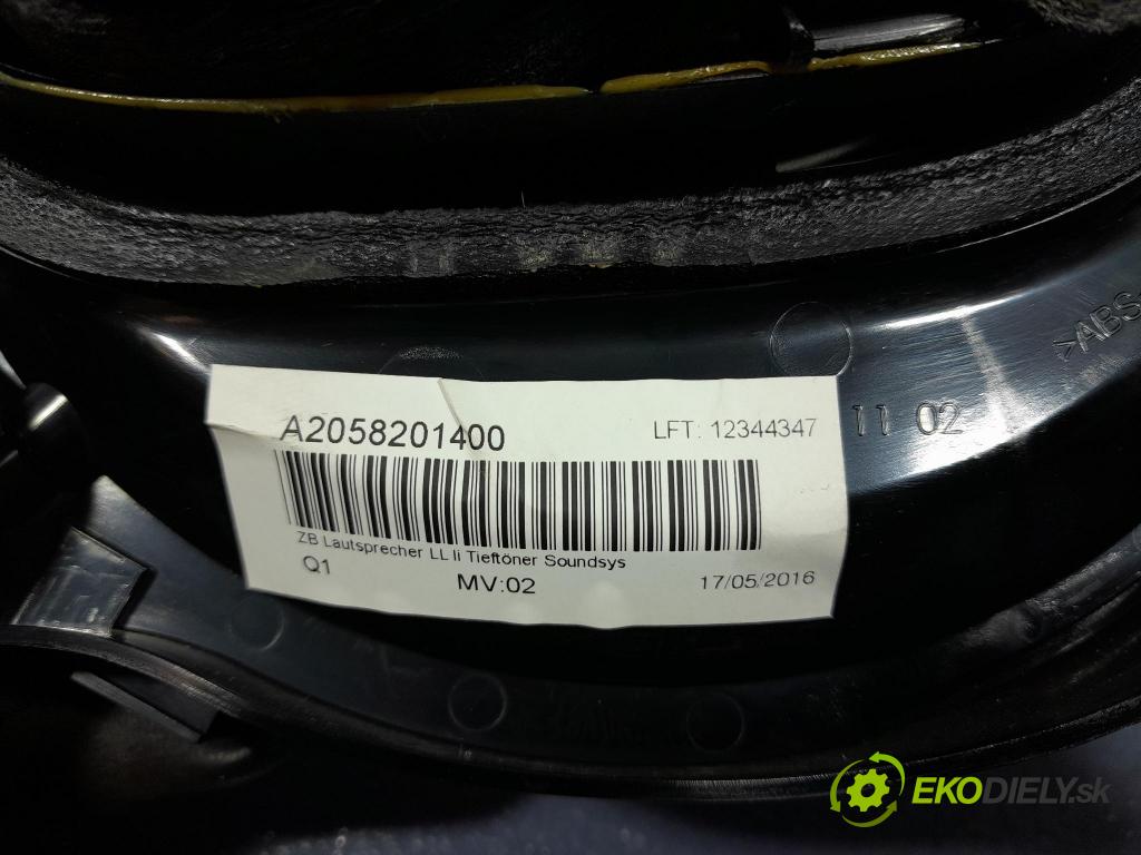 Mercedes Glc-klasa 2016 Reproduktor / Subwoofer: A2058201400