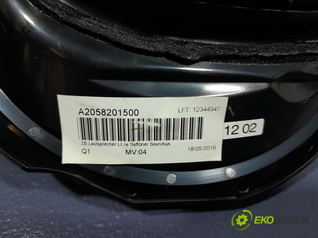 Mercedes Glc-klasa 2016 Reproduktor / Subwoofer: A2058201500
