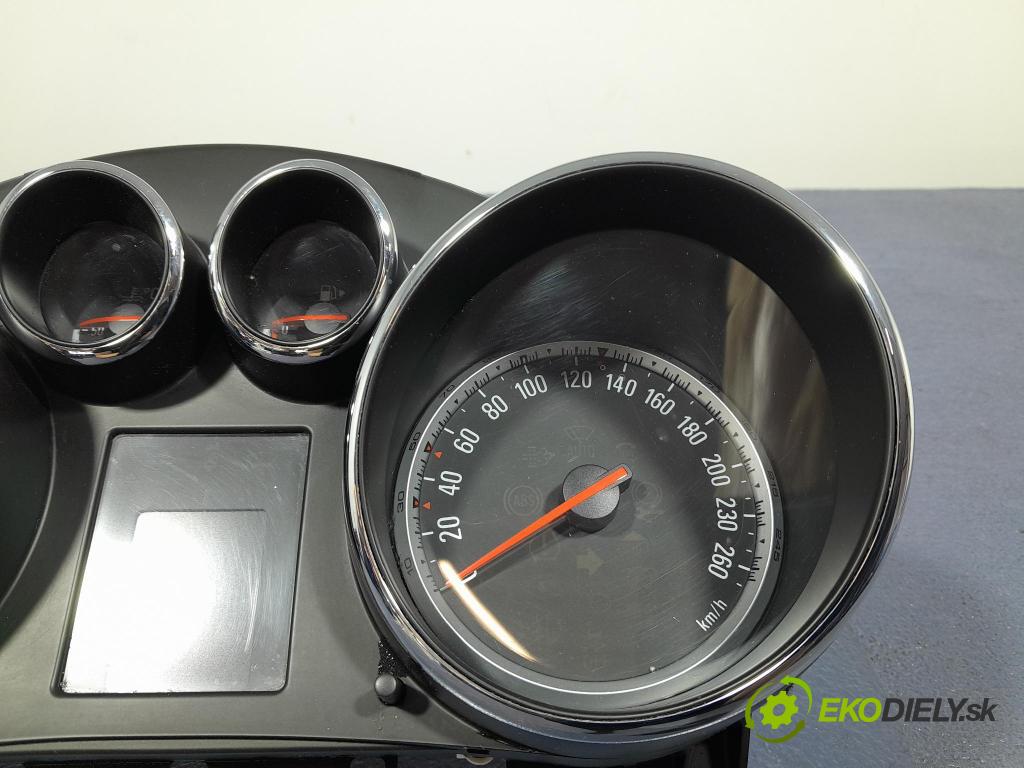 Opel Astra 2013 prístrojovka/ budíky 13433772