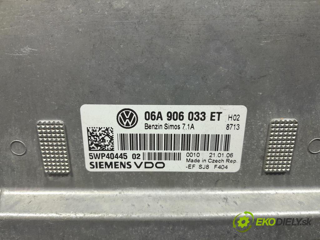 Vw Touran 2006 riadiaca jednotka Motor: 06A906033ET