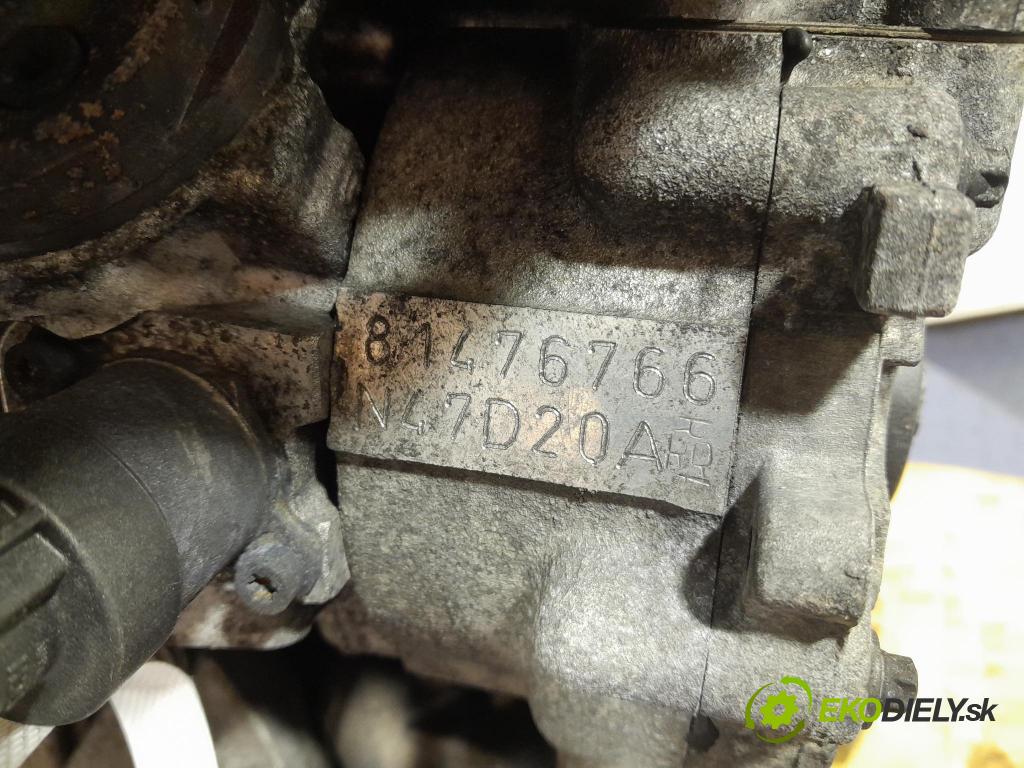 Bmw Seria 1 2007 motor Diesel: N47D20A
