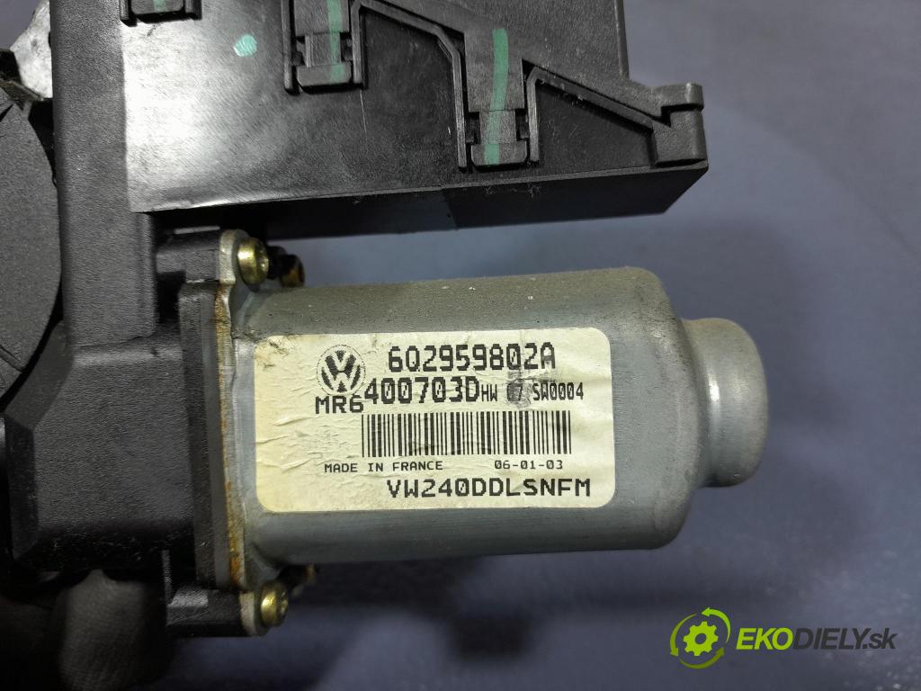 Vw Polo 2003 mechanizmus okna Okná: Predné Vľavo: 602959802A