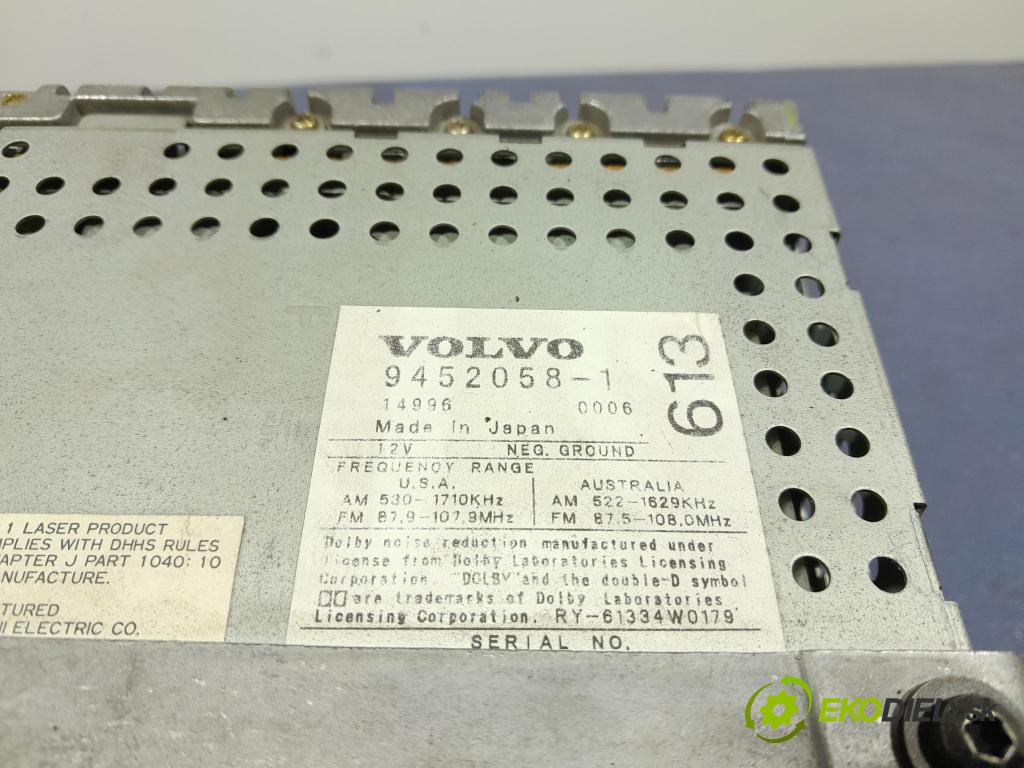 Volvo Xc70 2000 Radio I Navigácia: 9491217