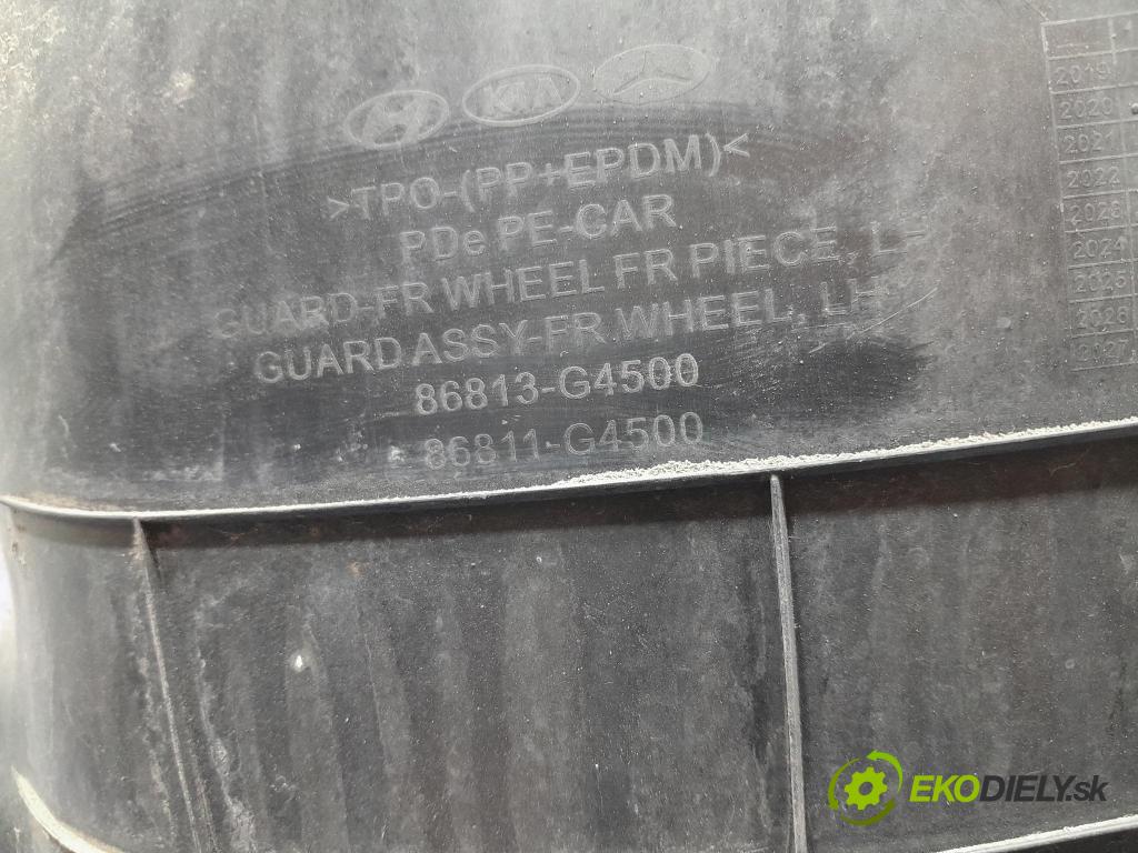 Hyundai I30 2021 Blatník: Plastové: Predné 86813-G4500