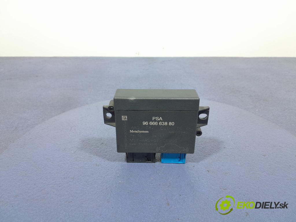 Peugeot 5008 2010 snímač / riadiaca jednotka PDC 9666663880