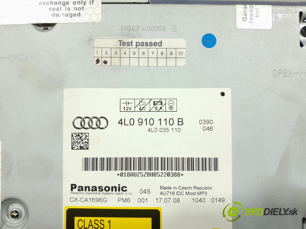 Audi Q7 2008 Měnič: 4L0910110B