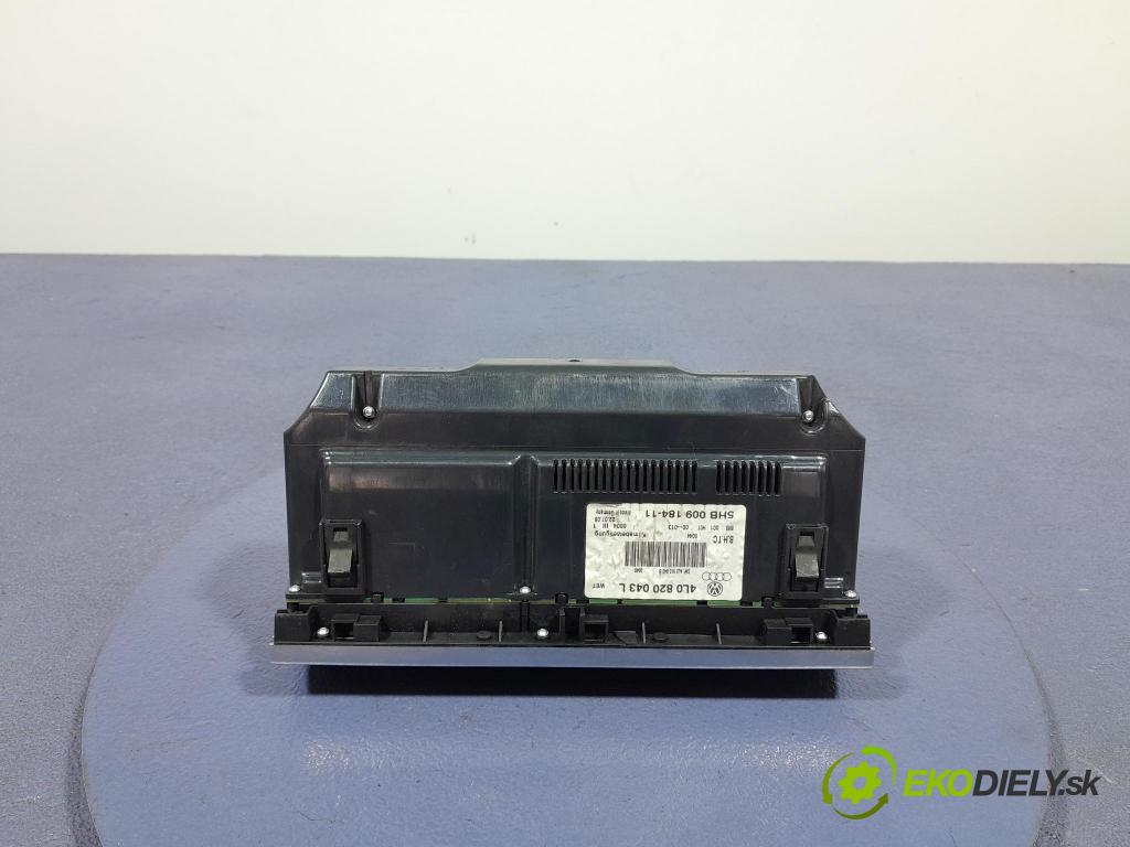 Audi Q7 2008 prepínač Klimatizácia: Prúd vzduchu: 4L0820043L