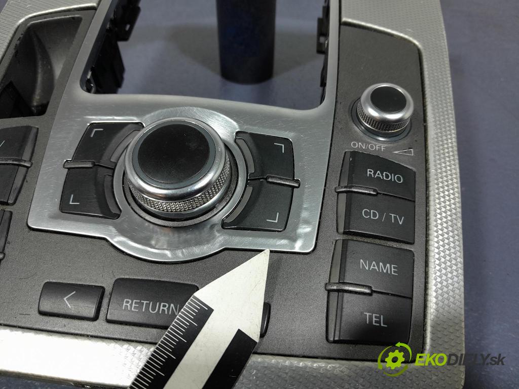 Audi Q7 2008 prepínač Rádio: Navigacia: 4F1919610K