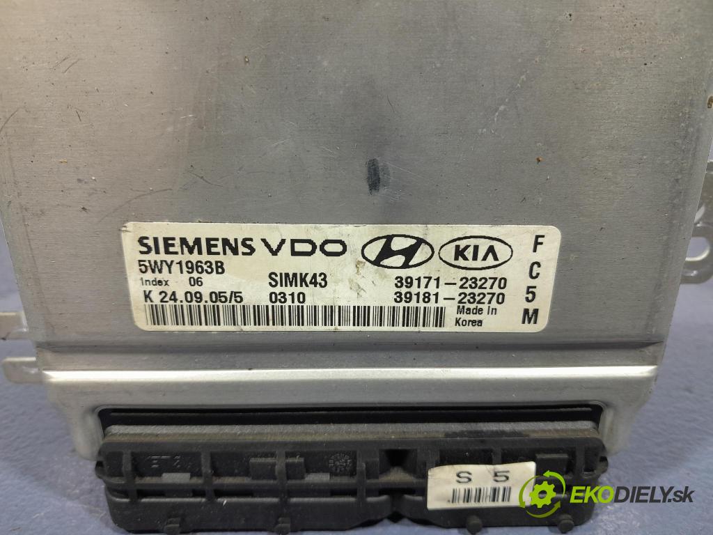 Hyundai Tucson 2005 riadiaca jednotka Motor: 39171-23270