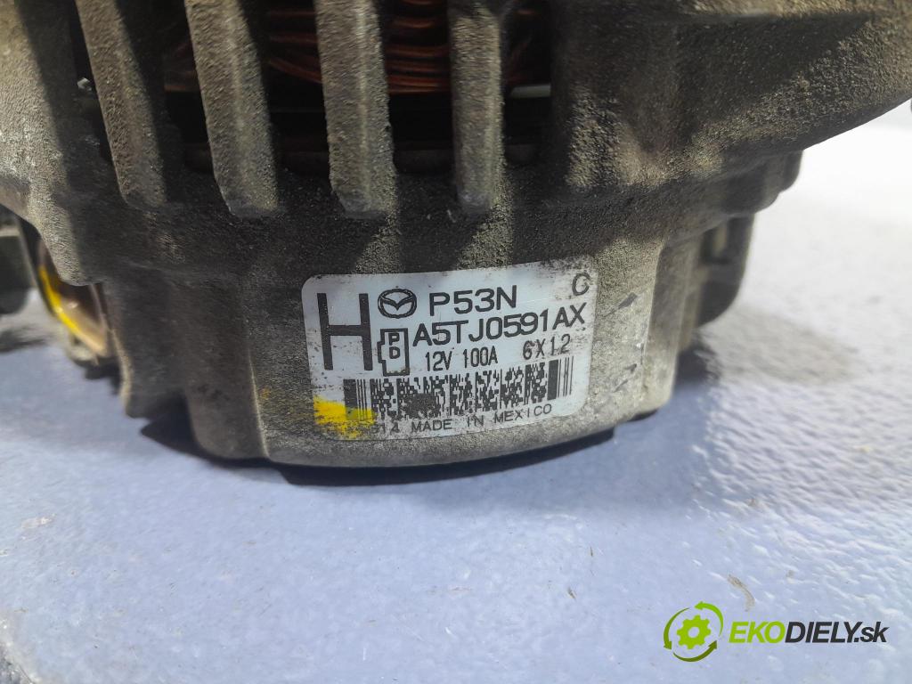 Mazda 3 2017 Alternator A5TJ0591AX