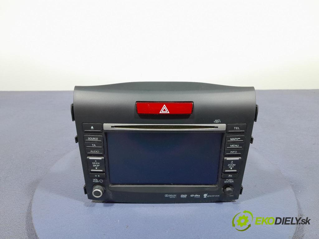Honda Cr-v 2012 Radio I Navigácia: 39540-T1G-E011-M