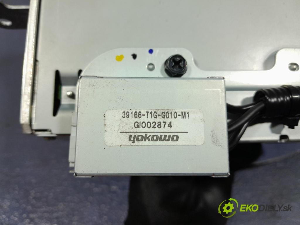Honda Cr-v 2012 Radio I Navigace: 39540-T1G-E011-M