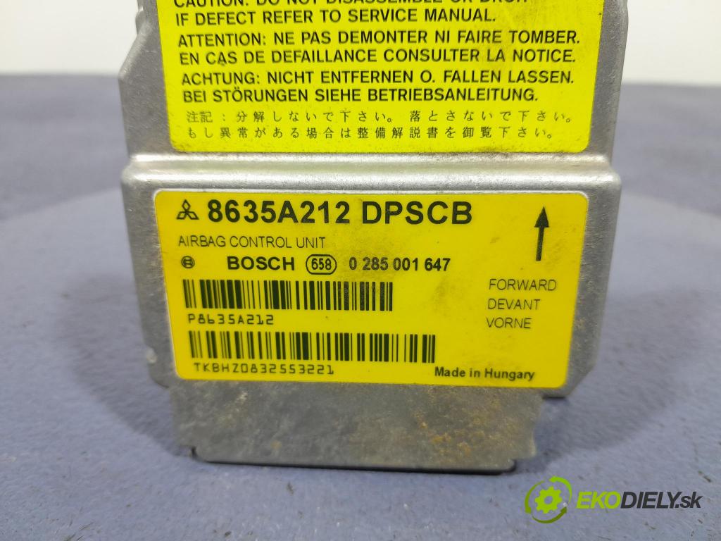 Mitsubishi Colt 2009 riadiaca jednotka 8635A212