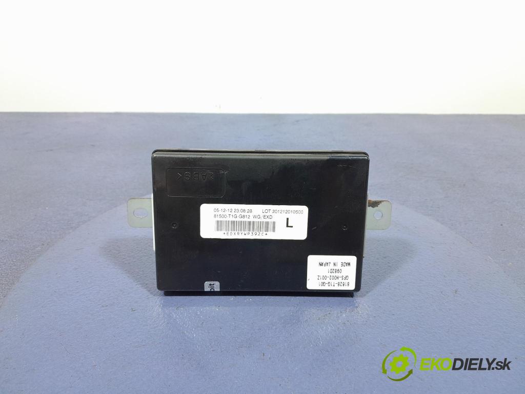 Honda Cr-v 2012 riadiaca jednotka Sedadlo: 81628-T1G-G01