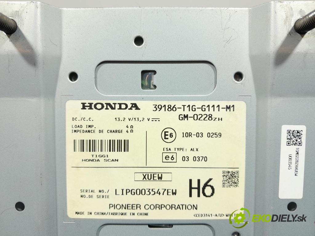 Honda Cr-v 2012 Zesilovač: 39186-T1G-G111-M