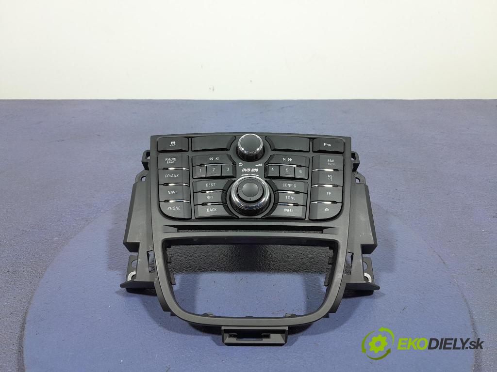 Opel Astra 2011 prepínač Rádio: Navigacia: 13346053