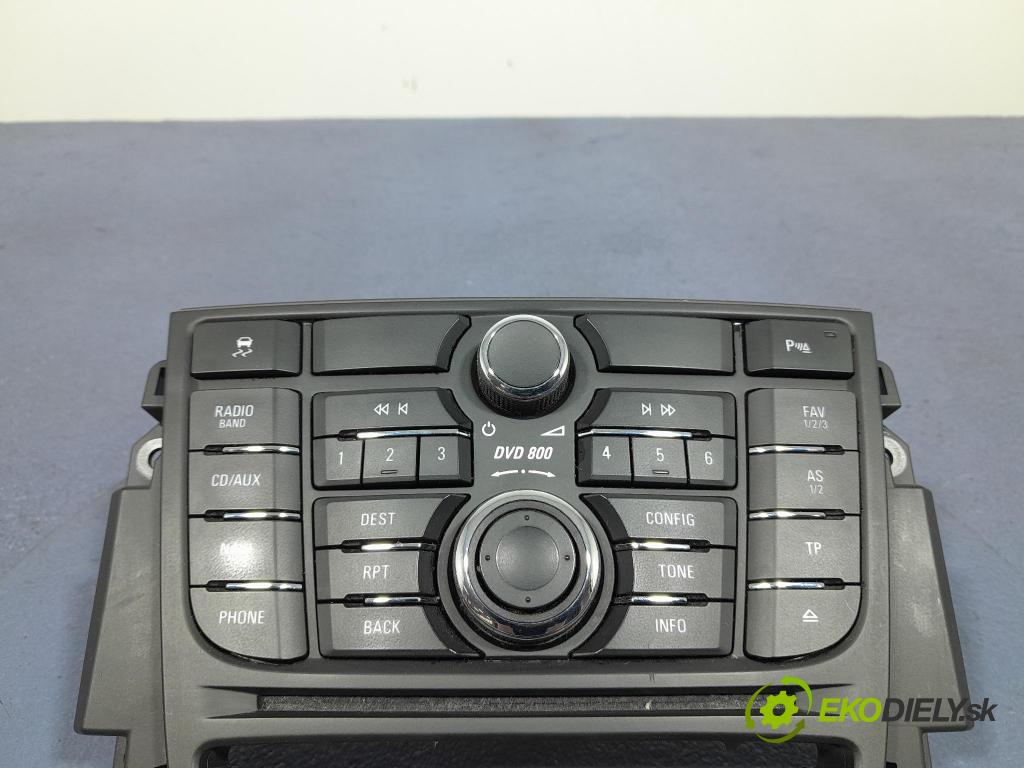 Opel Astra 2011 prepínač Rádio: Navigacia: 13346053