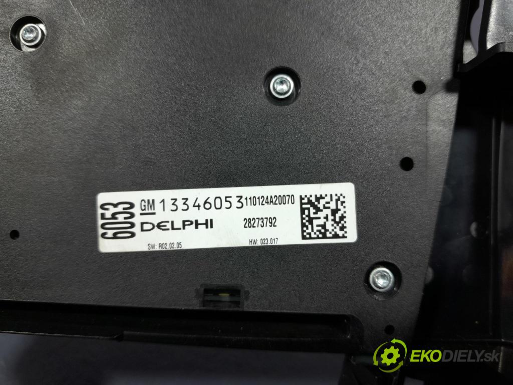 Opel Astra 2011 prepínač Rádio: Navigacia: 13346053